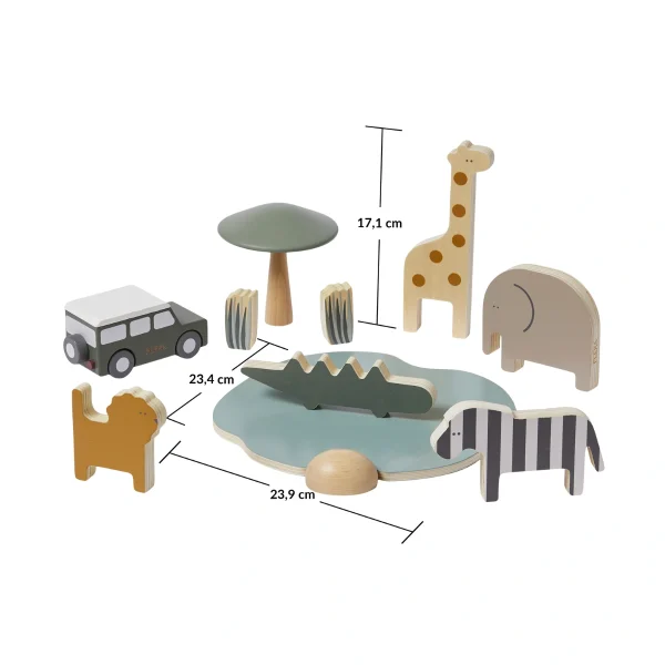 PLAY系列 角色扮演木製玩具 動物組：圖片 6